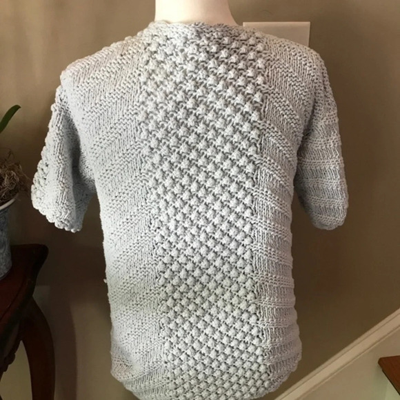 Handknits by Eastwind Vintage Blue Cardigan - Picture 3 of 8